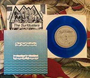 The Surfdusters Blue Vinyl 7ep Waves of Pleasure サーフ ガレージ