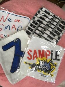 SMAP コンサートグッズ★タオルハンカチ4枚セット 新品未使用