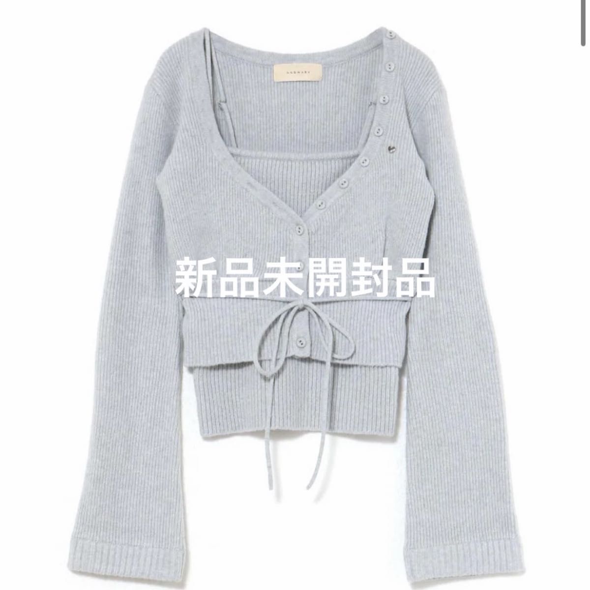 トップス andmary Delta button tops beige ANDMARY】Delta button tops