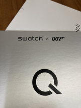 ★【SWATCH：スウォッチ】限定 Watch Special Limited 007 ◇No Time To die◇ノー タイム トゥ ダイ Q 腕時計 ジェームスボンド_画像7