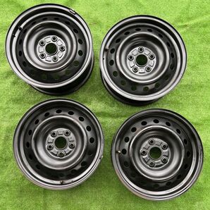 スチールホイール 4個セット 16インチ ブラック系 未使用