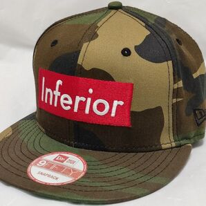MARK MCNAIRY For Heather Grey Wall ニューエラ スナップバック キャップ Inferior 迷彩
