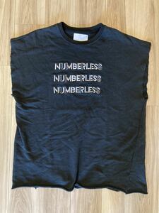 【美品】CAPLANENTWISLE NUMBERLESS ロゴ　タンクトップ　トップス　ノースリー