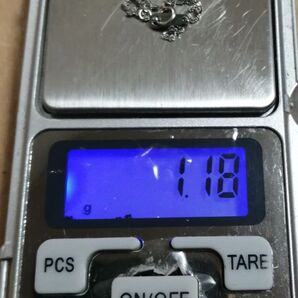 【長め約41.5センチ!値下不可】251076 Pt850 約1.18g スクリュー ネックレス チェーン プラチナ