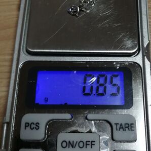 【長め約43センチ!値下不可】251022 Pt850 約0.85g スクリュー ネックレス チェーン プラチナ