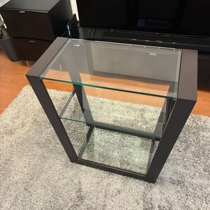 大塚家具 ガラス棚 ディスプレイラック モダンデザイン