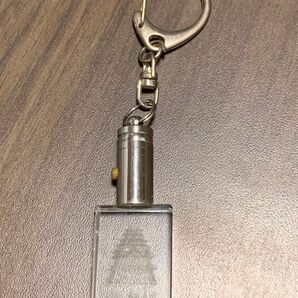 熊本城 ライト キーホルダー クリア レトロ 懐かしい