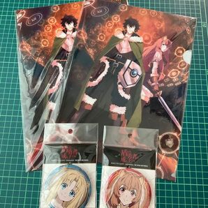 盾の勇者の成り上がり クリアファイルA 2枚 / アズメーカー 缶バッジ ラフタリア フィーロ セット