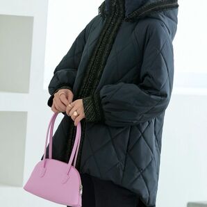 ルイルエブティック ライトサーモ コート キルティング ツイード 新品未使用 L