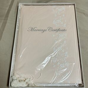 結婚証明書 パウダーピンク キラット ピアリー 本文必読 人前式 kirrato