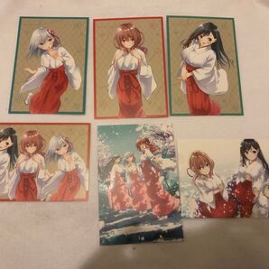 甘神さんちの縁結び 特典 カード セット 甘神 夜重 夕奈 朝姫 全種