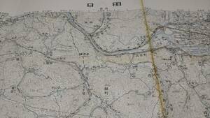 　古地図 　日田　地図　資料　46×57cm　　昭和４６年編集　　昭和48年発行
