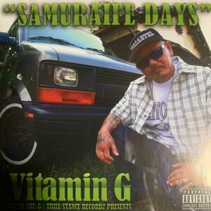 G-RAP MIX DJ MR.SHU-G 『Vitamin G vol.7 SAMURAIFE DAYS』DJ BLANTZ,DJ☆GO,DJ FILLMORE,DJ COUZ,DJ PMX