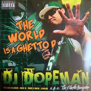 G-RAP MIX DJ DOPEMAN 『THE WORLD is a GHETTO D』MACK 10,DAZ DILLINGER,THREE 6 MAFIA,ICE CUBE,EMINEM,DR.DRE,SLIM THUG,SNOOP DOGG