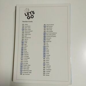 LET'S GO 3 Teacher Cards 英語教材