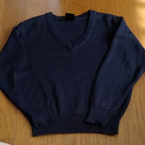 小学生 Vネック セーター 120