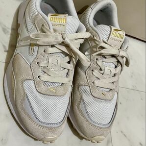 PUMA RIDER FV プーマ ライダー FV スニーカー ホワイト ベージュ