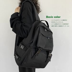 * rucksack rucksack high capacity simple commuting going to school stylish man and woman use travel 