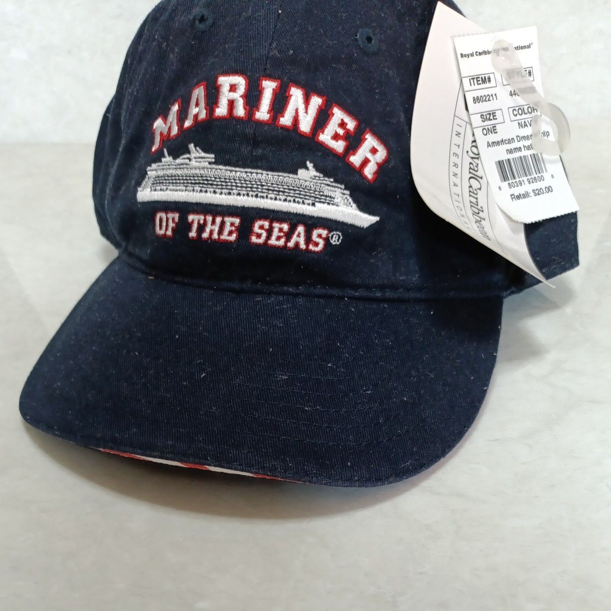 MARINER OF THE SEAS クルーズキャップ ネイビー 未使用品