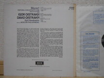 英DECCA SXL-6088 ED3 オイストラフ コンドラシン モーツァルト シンフォニア・コンチェルタンテ 優秀録音盤_画像3