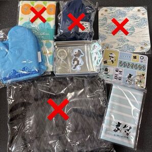 三井住友信託銀行 ノベルティ 鍋敷き ミトン ふきん ミッシェルクラン 圧縮トラベルバック タオル