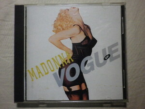 『Madonna/Vogue EP(1990)』(1990年発売,WPCP-3698,廃盤,国内盤,歌詞対訳付,6track,Remix,Hanky Panky)