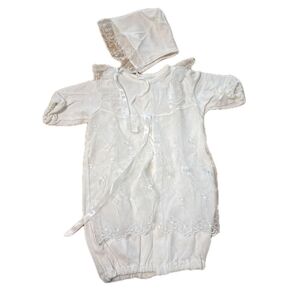 新生児 ドレス お宮参り セレモニードレス ベビー 白 カバーオール 退院 退院着 ロンパース カバーオール