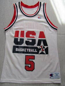 Хорошее качество ■ Команда мечты! USA униформа NBA David Robinson Vintage Jersey Top Top Champion Made