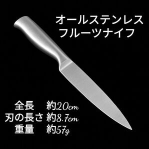 【11/14更新】 オールステンレス ステンレス フルーツナイフ ペティナイフ 果物ナイフ 包丁 刃物 ナイフ 包丁グッズ 軽量