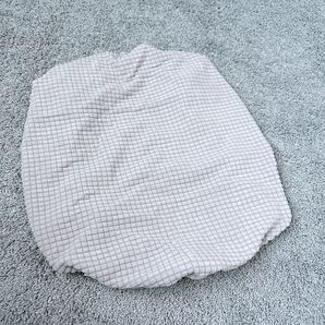 オフィスチェアカバーチェアシート シルバーグレイ