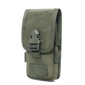 Azarxisスマホポーチ Molle対応 スマートフォン 手帳型 スマホケース