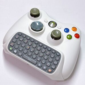 Xbox 360 純正 ワイヤレスコントローラー 純正チャットパッド キーボード