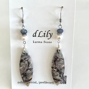 ピアス 直輸入 天然石 ハンドメイド おしゃれ シンプル ジャスパー