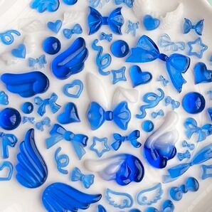 UVレジンパーツ(青)