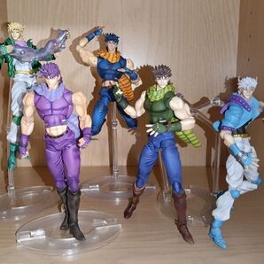 ジョジョの奇妙な冒険 第2部 戦闘潮流 超像可動 5体セット ジョセフ・ジョースター シーザー・A・ツェペリ
