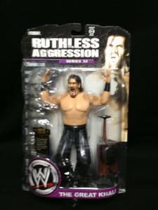 JAKKS：WWE RUTHLESS AGGRESSION SERIES 34 グレート・カリ（未開封品）