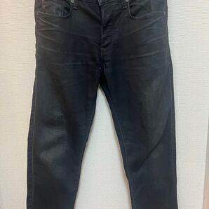 G-STAR RAW コーティングデニムパンツ ジースターロー W27 ジーンズ 3301SLIM