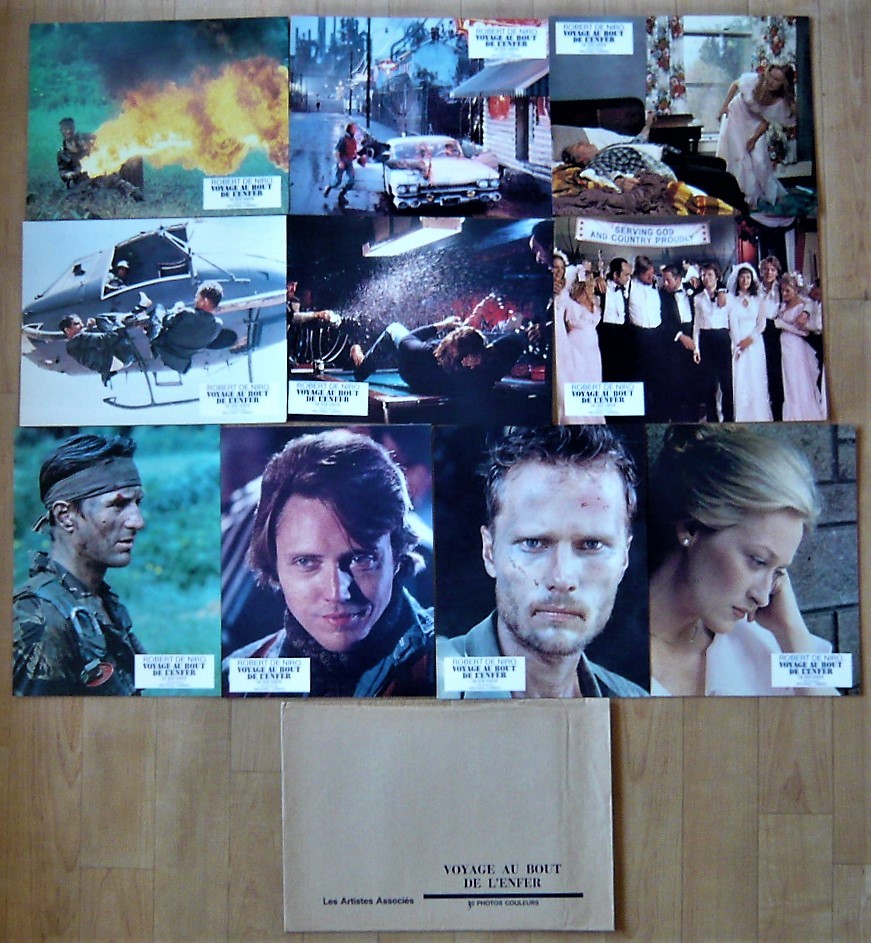 The Deer Hunter French version original lobby card set of 10, movie, video, Movie related goods, photograph