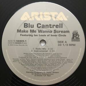 試聴 / Blu Cantrell Featuring Ian Lewis Of Inner Circle / Make Me Wanna Scream /Arista/R&B/'03/big hit !!/12inch