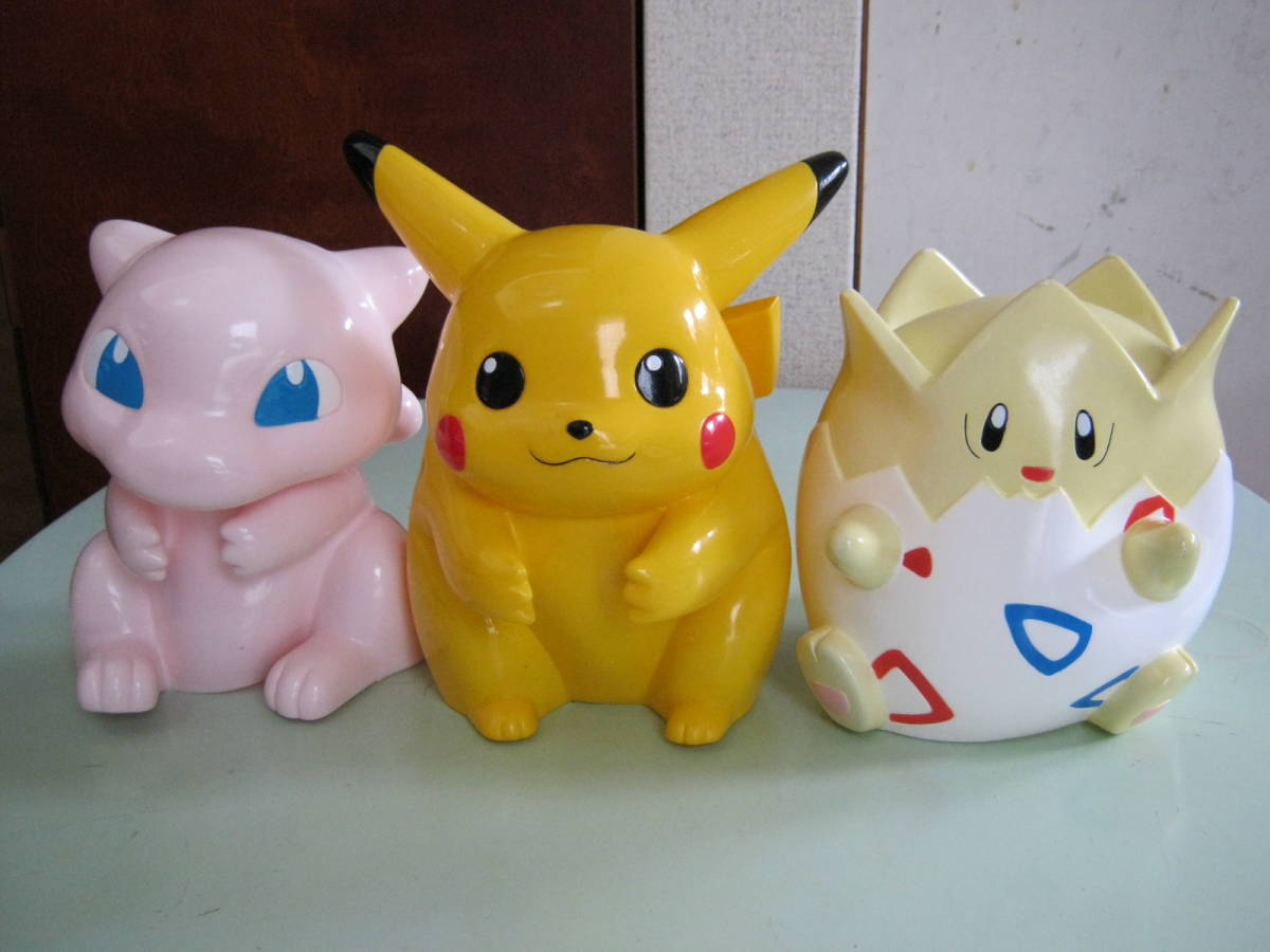 ポケモン ソフビ ハンドパペット ピカチュウ トゲピー レトロ