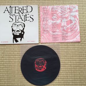 ポストパンク ゴシック ALTERED STATES IS ANYONE OUT THERE? EDIESTA RECORDS/CALCLP 31 RED Rhino オルタナティブロック Gothic rock