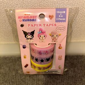 【新品】 サンリオ クロミ マイメロディ マイスイートピアノ マスキングテープ Netflix ネトフリ