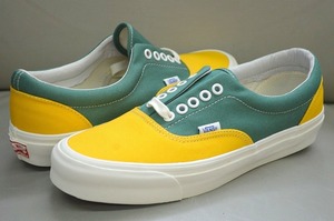 新品未使用 VANS バンズ VAULT ボルト OG ERA LX エラ VN0A4BVAVYU (Canvas) Old Gold/Fir グリーン イエロー US10 28センチ 送料無料