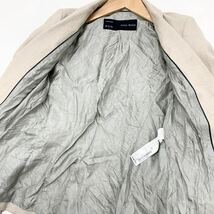 ザラ ★ ZARA 涼やか軽量◎ 麻 リネン 定番 テーラードジャケット レディース ベージュ 細身 XS ビジネス オフィス カジュアル 仕事■AK51_画像4