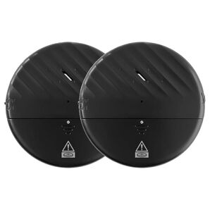 ウィンドウアラーム 防犯アラーム ブザー 大音量125dB 振動センサー ブラック 2個セット セール中