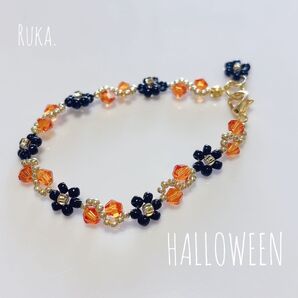 《 12 》ビーズブレスレット ( ハンドメイド )