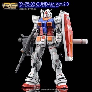 RG 1/144 RX-78-2 ガンダム Ver.2.0用水転写式デカール 炎社製 ガンダム ガンプラ