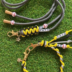 文字変更、単品購入相談◎ お得☆阪神タイガース☆優勝2025記念に 佐藤選手野球応援ショルダー&ハンドストラップ☆トラッキー☆