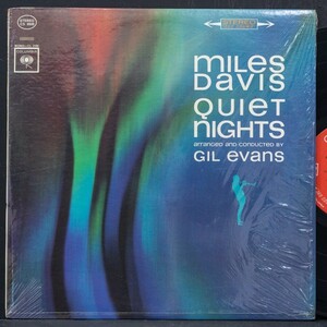 【米オリジナル】MILES DAVIS 美品 シュリンク付き QUIET NIGHT マイルスデイヴィス COLUMBIA