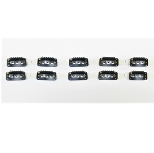  wig wig gap prevention! pcs attaching metal fittings C-type 10 piece set one touch stopper patch n clip pin repair wig 